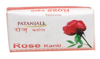 patanjali rose kanti body cleanser 75 gm in  by Patanjali Ayurved Limited