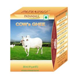 patanjali cow's ghee 200-ml in  by Patanjali Ayurved