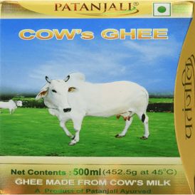 patanjali cow's ghee 500-ml in  by Patanjali Ayurved