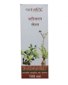 patanjali sheetal  hair oil 100 ml in  by Patanjali Ayurved Ltd.
