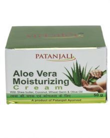 patanjali aloevera moisturizing cream 50gm in  by Patanjali Ayurved Ltd.