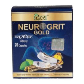 patanjali divya neurogrit gold 20 capsules in  by Patanjali Ayurved